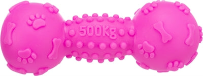 Trixie Vinyl Halter Met Geluid Roze 19 Cm 3 St