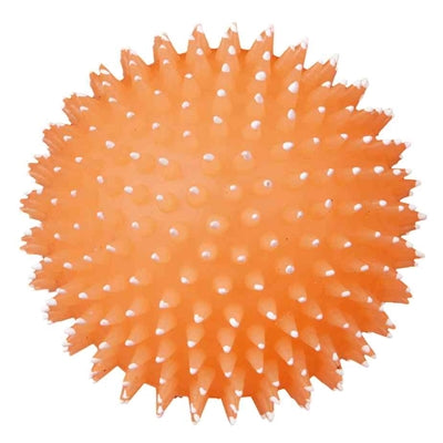 Trixie Egelbal Fluoriserend Vinyl Met Geluid Assorti 10X10X10 Cm 3 St