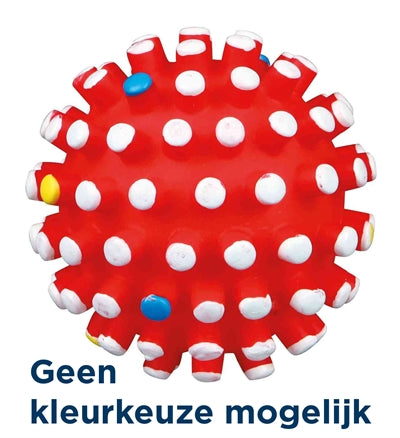 Trixie Vinyl Egelbal Met Geluid Assorti 10Cx10X10 Cm 3 St