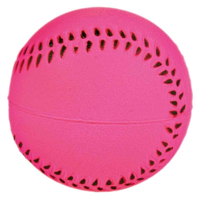 Trixie Drijvende Schuimrubber Neon Bal Assorti 6X6X6 Cm 24 St