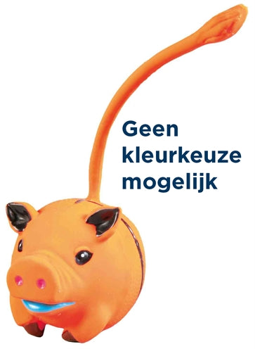 Trixie Latex Speelbal Dier Met Geluid Assorti 6X6X6 Cm 17 St