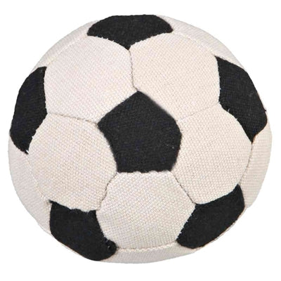 Trixie Soft Canvas Voetbal Assorti 11X11X11 Cm 12 St