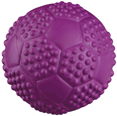 Trixie Natuurrubber Sportbal Diverse  Assorti 7X7X7 Cm 3 St