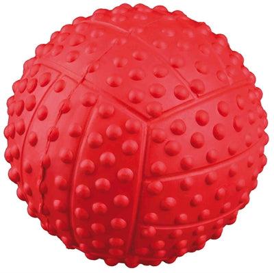 Trixie Natuurrubber Sportbal Diverse  Assorti 7X7X7 Cm 3 St