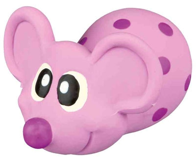 Trixie Latex Muis Met Geluid Assorti 8 Cm 4 St