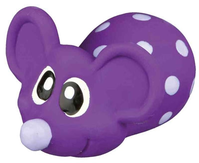 Trixie Latex Muis Met Geluid Assorti 8 Cm 4 St