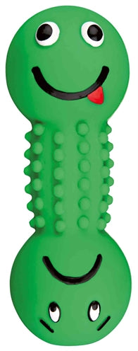 Trixie Latex / Polyestervlies Smiley-Halter Met Geluid Assorti 19 Cm 3 St