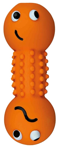 Trixie Latex / Polyestervlies Smiley-Halter Met Geluid Assorti 19 Cm 3 St