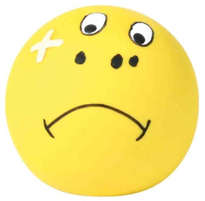 Trixie Latex / Polyestervlies Smiley Met Geluid Assorti 6X6X6 Cm 4 St
