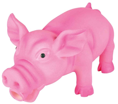 Trixie Latex / Polyestervlies Varken Met Dierengeluid  Assorti 17 Cm 3 St