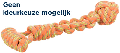 Trixie Knoopbal Aan Touw Assorti 38X8X8 Cm 3 St