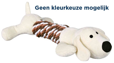 Trixie Pluche Dier Met Touwe En Geluid Assorti 32 Cm 3 St