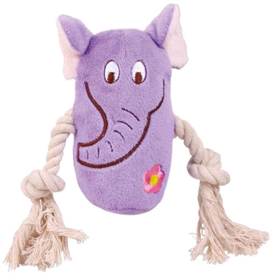 Trixie Pluche Dier Met Touw Assorti 13 Cm 3 St