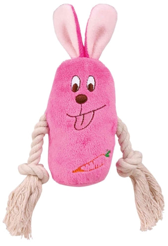 Trixie Pluche Dier Met Touw Assorti 13 Cm 3 St