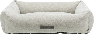 Trixie Vital Hondenmand Noah Hoekig Lichtgrijs 60X50X17 Cm