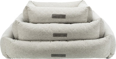 Trixie Vital Hondenmand Noah Hoekig Lichtgrijs 60X50X17 Cm
