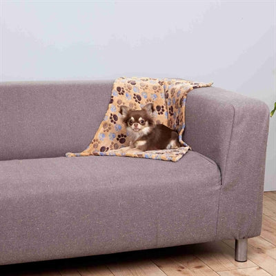 Trixie Softfleece Deken Laslo Beige 75X50X2 Cm