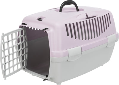 Trixie Vervoersbox Capri 1 Lichtgrijs / Lila 48X32X31 Cm