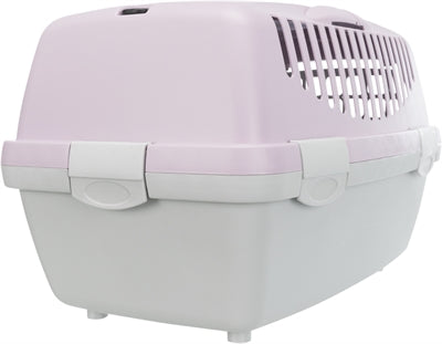 Trixie Vervoersbox Capri 1 Lichtgrijs / Lila 48X32X31 Cm