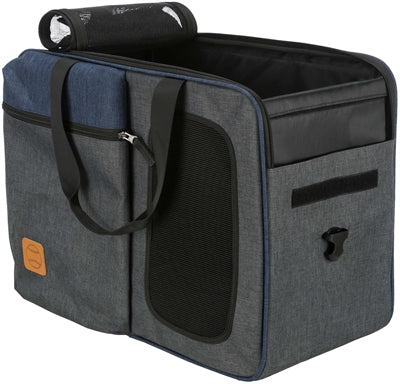 Trixie Hondentas Rugzak Tara 2 In 1 Grijs / Blauw 50X25X38 Cm