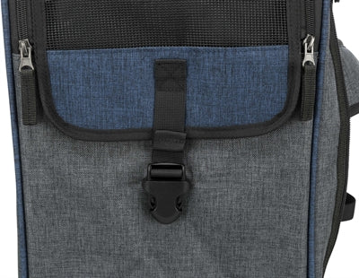 Trixie Hondentas Rugzak Tara 2 In 1 Grijs / Blauw 50X25X38 Cm