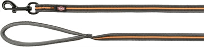 Trixie Hondenriem Sleeplijn Fusion Grafiet Grijs 10 Mtrx1,7 Cm