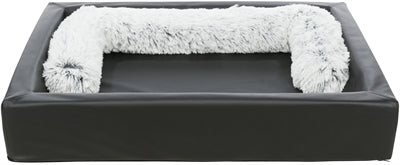 Trixie Vital Hondenmand Remo Kunstleer Orthopedisch Zwart 110X70 Cm