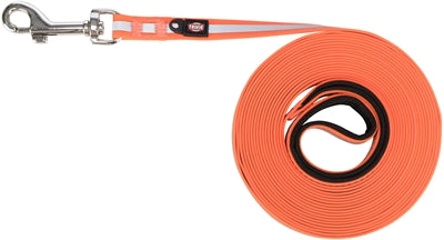 Trixie Hondenriem Sleeplijn Easylife Reflecterend Oranje M-Xl 10Mx1,7 Cm