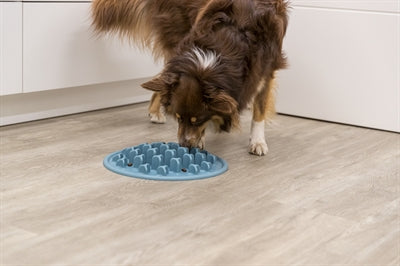 Trixie Voermat Slowfeeding Pillars Tpe Blauw 35X35 Cm