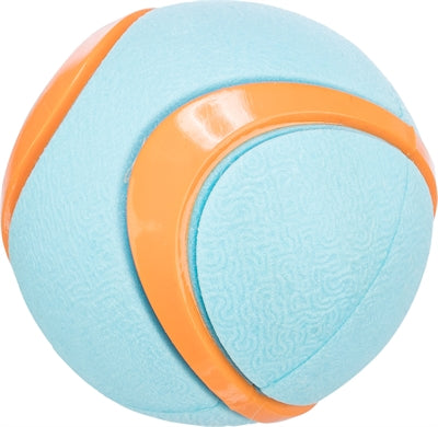 Trixie Bal Tpr Lime / Blauw 6X6X6 Cm 3 St