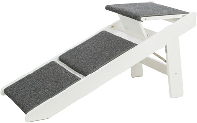 Trixie Loopplank Met Uitklapbare Treden Mdf Wit 44X106X46 Cm