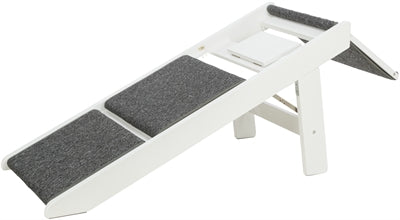 Trixie Loopplank Met Uitklapbare Treden Mdf Wit 44X106X46 Cm