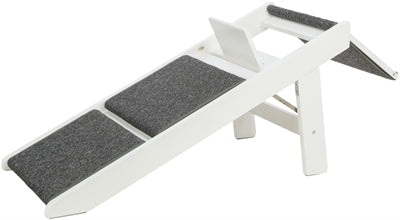 Trixie Loopplank Met Uitklapbare Treden Mdf Wit 44X106X46 Cm