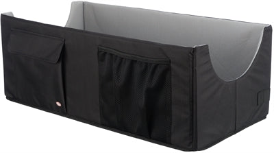 Trixie Autostoel Hond Dubbel Zwart / Grijs 80X39X28 Cm