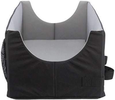 Trixie Autostoel Hond Dubbel Zwart / Grijs 80X39X28 Cm