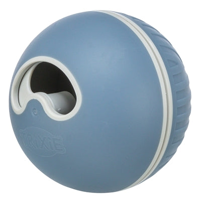 Trixie Snackbal Hond Kunststof / Tpr Blauw 7,5 Cm 3 St