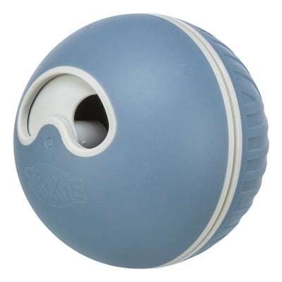 Trixie Snackbal Hond Kunststof / Tpr Blauw 7,5 Cm 3 St
