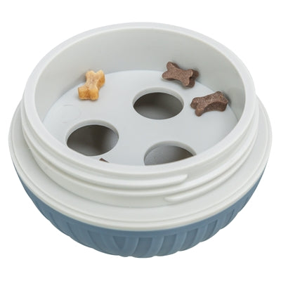 Trixie Snackbal Hond Kunststof / Tpr Blauw 7,5 Cm 3 St