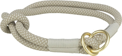 Trixie Halsband Hond Soft Half-Slip Grijs / Lichtgrijs 40X1 Cm