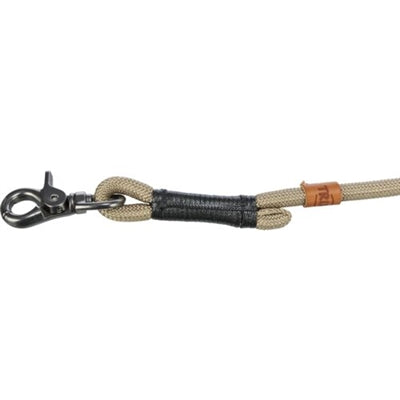 Trixie Be Nordic Hondenriem Verstelbaar Zand / Zwart 200X0,8 Cm