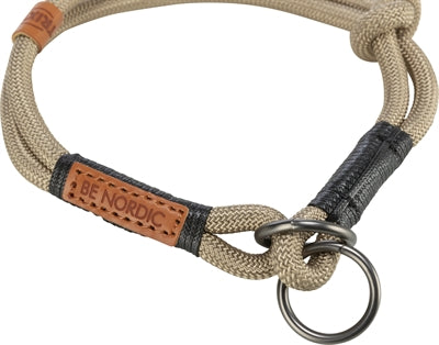 Trixie Be Nordic Halsband Hond Half-Slip Zand / Zwart 30X0,6 Cm