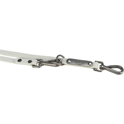 Trixie Citystyle Hondenriem Verstelbaar Pvc Lichtgrijs 200X1,3 Cm