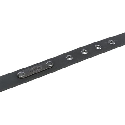 Trixie Citystyle Halsband Hond Pvc Zwart 30-37X2 Cm