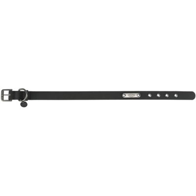 Trixie Citystyle Halsband Hond Pvc Zwart 30-37X2 Cm