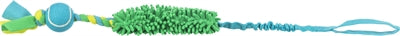 Trixie Hondenspeelgoed Bungee Tugger Met Tennisbal Polyester 85 Cm 2 St