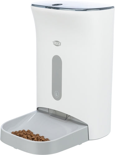Trixie Voederautomaat Tx8 2.0 Wit / Grijs 4,5 Ltr 24X19X38 Cm