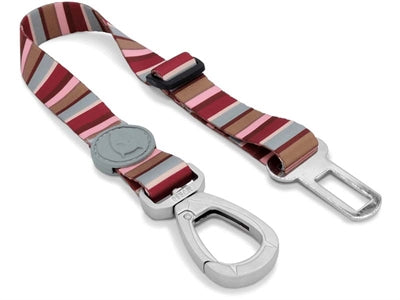 Morso Honden Autogordel Gerecycled Skyline Rood / Roze 40-65X1,5 Cm Tot 4 Kg