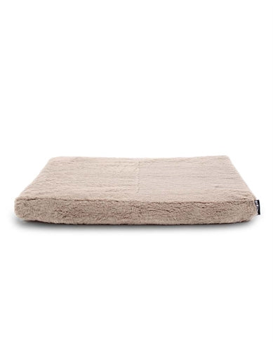 Bia Bed Fleece Hoes Matras Ligbed Taupe 73X50 Cm