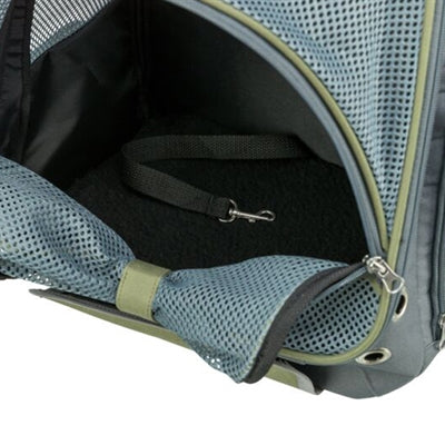 Trixie Hondentas Rugtas Lyla Grijs / Blauw 34X22X42 Cm