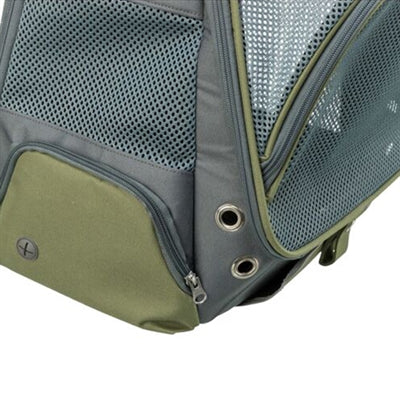 Trixie Hondentas Rugtas Lyla Grijs / Blauw 34X22X42 Cm